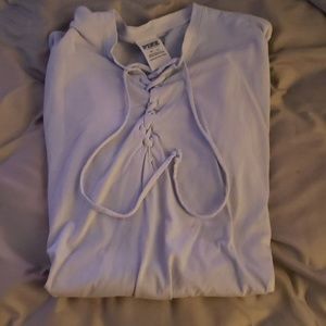 Lavender PINK hooded sweatshirt